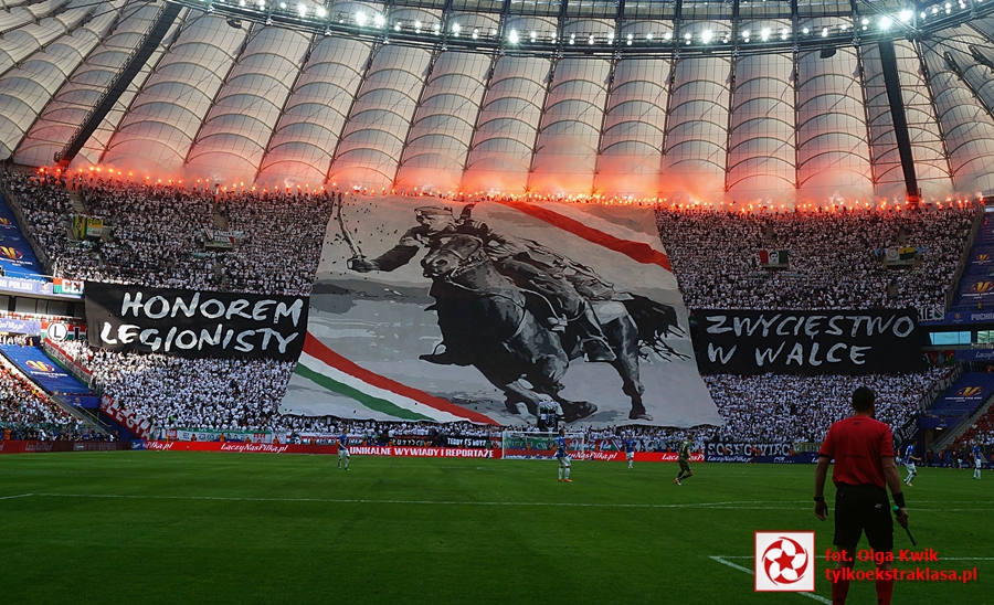 Legia Warszawa kibice