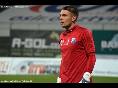 Oskar Pogorzelec w barwach MKS-u Kluczbork