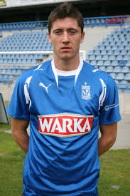Lewandowski w barwach Lecha(fot. Lech Poznań)